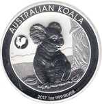 Foto de 2017 AUSTRALIA 1$ - 1 Oz KOALA MARCA GALLO