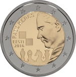 Foto de 2016 ESTONIA 2 EUROS PAUL KERES