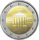 Foto de 2019 ESTONIA 2 EUROS UNIVERSIDAD TARTU