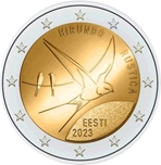 Foto de 2023 ESTONIA 2 EUROS GOLONDRINA