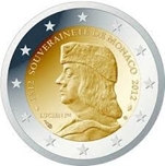 Foto de 2012 MONACO 2 EUROS SOBERANIA 1512-2012