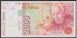 Foto de 1992/04/24 JUAN CARLOS I 2000 PESETAS SIN SERIE. Ord.Cat.90