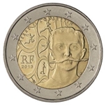 Foto de 2013 FRANCIA 2 EUROS PIERRE de COUBERTIN