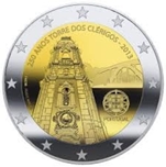 Foto de 2013 PORTUGAL 2 EUROS TORRE DOS CLERIGOS