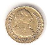 Foto de 1786 CARLOS III 1/2 ESCUDO MADRID DV