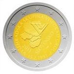 Foto de 2011 ESLOVAQUIA 2 EUROS Aniv. VISEGRAD - ALIANZA Eslovaquia-Polonia-Hungria y Rep.Checa