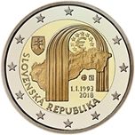 Foto de 2018 ESLOVAQUIA 2 EUROS REPUBLICA