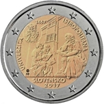 Foto de 2017 ESLOVAQUIA 2 EUROS UNIVERSIDAD ISTROPOLITANA