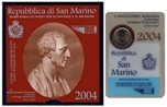 Foto de 2004 SAN MARINO 2 EUROS BARTOLOME BORGHESI