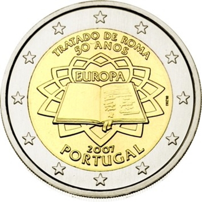 Foto de 2007 PORTUGAL 2 EUROS TRATADO DE ROMA