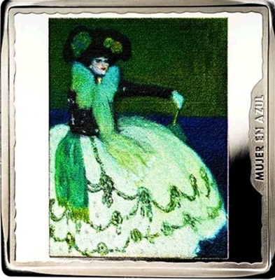 Foto de 2023 PICASSO 10 EUROS MUJER EN AZUL