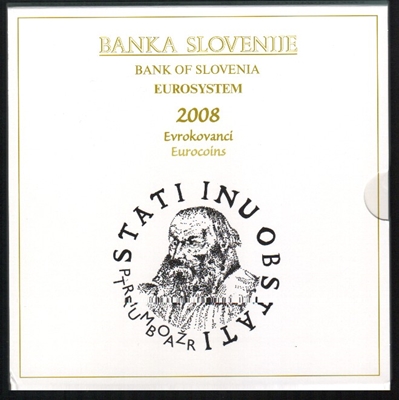 Foto de 2008 ESLOVENIA SET 8p+3 EUROS