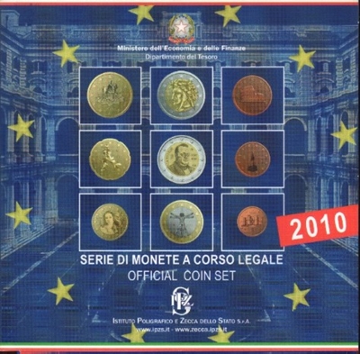 Foto de 2010 ITALIA SET 9p EUROS
