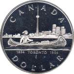 Foto de 1984 CANADA 1$ P FDC TORONTO