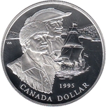 Foto de 1995 CANADA 1$ PROOF PIONEROS