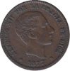 Foto de 1877 ALF.XII 5 CTMOS. BARCELONA. Ord.Cat.16