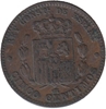 Foto de 1877 ALF.XII 5 CTMOS. BARCELONA. Ord.Cat.16