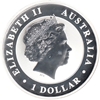 Foto de 2017 AUSTRALIA 1$- 1 Oz AGUILA de COLA de CUÑA