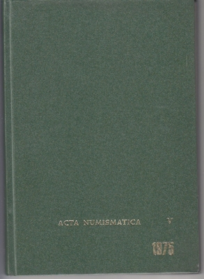 Foto de ACTA NUMISMATICA Nº5, AÑO 1975