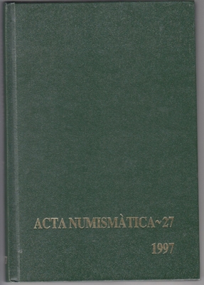 Foto de ACTA NUMISMATICA Nº 27, AÑO 1997