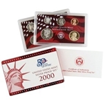 Foto de 2000 USA QUARTERS y SET 10p. PLATA PROOF