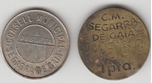 Foto de C.M.SEGARRA DE GAIA 1 Pta Niquel + 1 Pta  Latón