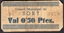 Foto de S/F C.M DE SORT 50 CTMOS T.2786. Ord.Cat.50