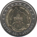Foto de 2004 VATICANO 2 EUROS 75 ANI.CIUDAD VATICANO