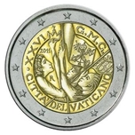 Foto de 2011 VATICANO 2 EUROS DIA MUNDIAL JUVENTUD