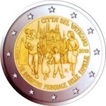 Foto de 2012 VATICANO 2 EUROS ENCUENTRO FAMILIAS