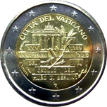 Foto de 2014 VATICANO 2 EUROS MURO DE BERLIN