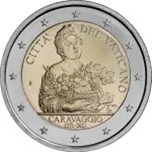 Foto de 2021 VATICANO 2 EUROS CARAVAGGIO