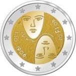 Foto de 2006 FINLANDIA 2 EUROS SUFRAGIO UNIVERSA