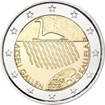 Foto de 2015 FINLANDIA 2 EUROS AKSELI GALLEN-KALLELA
