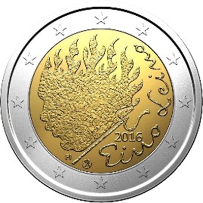 Foto de 2016 FINLANDIA 2 EUROS EINO LEINO