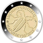 Foto de 2023 FINLANDIA 2 EUROS LEY CONSERVACION NATURALEZA