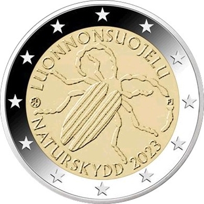 Foto de 2023 FINLANDIA 2 EUROS LEY CONSERVACION NATURALEZA