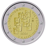 Foto de 2024 FINLANDIA 2 EUROS DEMOCRACIA