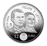 Foto de 2004 ESPAÑA 12 EUROS BODA REAL S/C