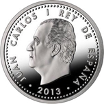 Foto de 2013 ESPAÑA 30 EUROS 75 Aniv. REY