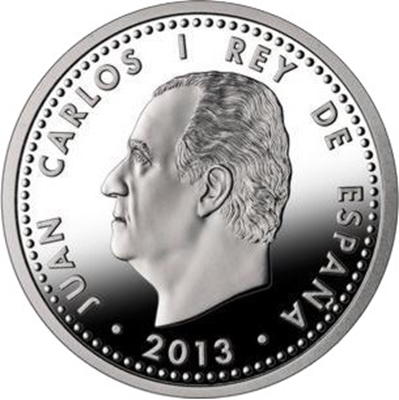 Foto de 2013 ESPAÑA 30 EUROS 75 Aniv. REY
