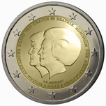 Foto de 2013 HOLANDA 2 EUROS SUCESION del TRONO