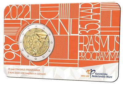 Foto de 2022 HOLANDA 2 EUROS ERASMUS