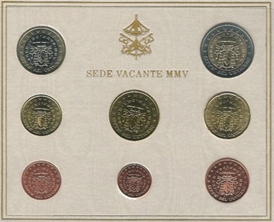 Foto de 2005 VATICANO SET SEDE VACANTE 8p.