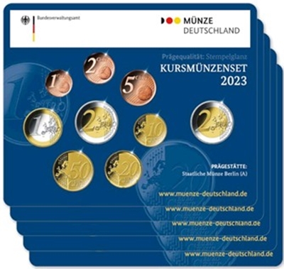 Foto de 2023 ALEMANIA SET 5 CECAS 9 piezas