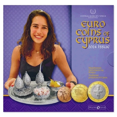 Foto de 2024 CHIPRE SET EUROS 8p