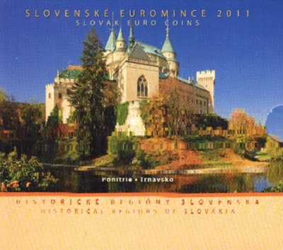 Foto de 2011 ESLOVAQUIA SET EUROS 8p+MEDALLA20.06