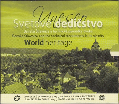 Foto de 2013 ESLOVAQUIA SET EUROS 8p+MEDALLA