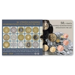 Foto de 2020 ESLOVAQUIA SET EUROS 8p + MEDALLA