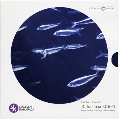 Foto de 2016 FINLANDIA SET EUROS 8p + MEDALLA
